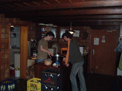 Hungrig sind sie immer...