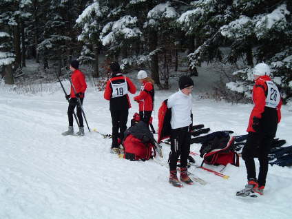 L�ufer bereiten sich vor