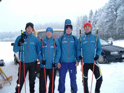 Jan, Daniel, Denis und Christian