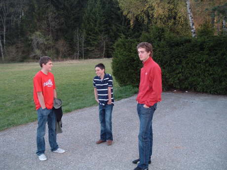 Andreas, Julian und Christian