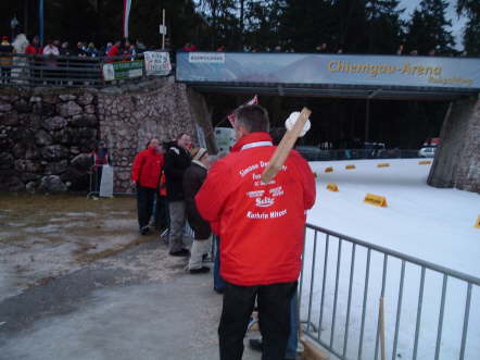 Warten auf den Start