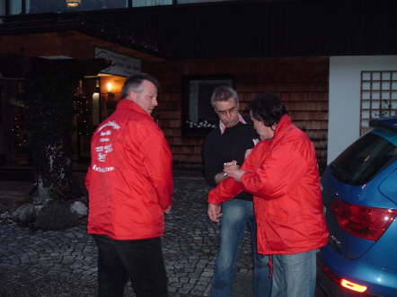 Auch Uwe M�ssiggang war so freundlich