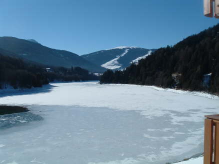Blick vom Hotel zum Kronplatz