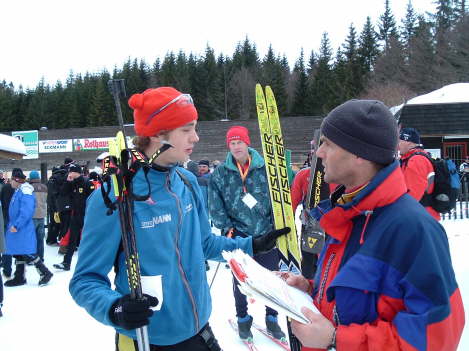 Christian im Gespr�ch mit Thomas G�ggel