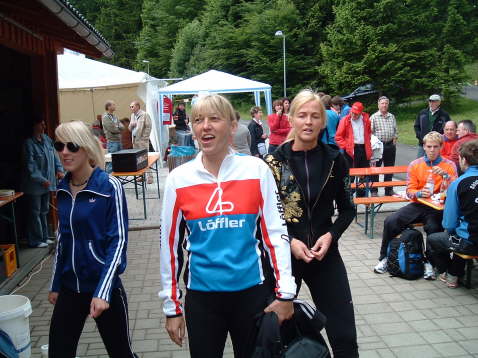 Starterinnen beim Jedermann-Rennen