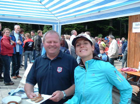 ... aber sie strahlt trotzdem