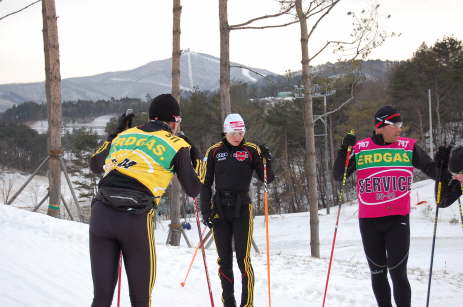 Noch ist f�r Andrea alles klar - vor der Verfolgung