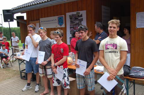 Die ersten 5 bei den Herren