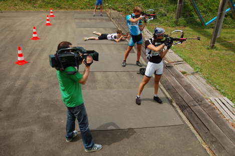 Mit der Kamera live dabei bei Simone