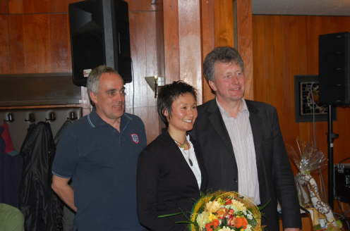 Charly, Simone und B�rgermeister