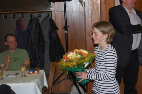 Blumen auch f�r die j�ngsten Damen