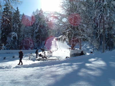 Abfahrt zum Fischer-S