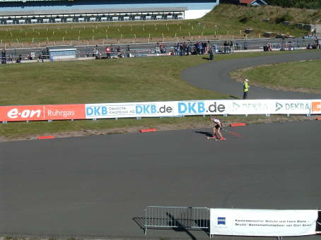 Andi Birnbacher beim Start