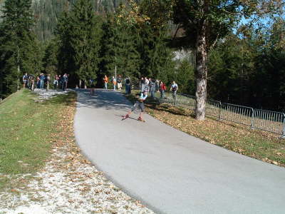 Kathrin als F�hrende in ihrer Runde