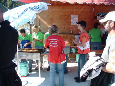 Auch Fans brauchen eine St�rkung