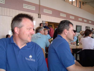 Biathlonfreunde Matthias und Simon