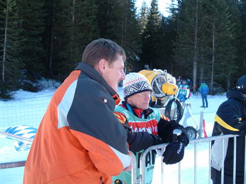 Auch Papa Glagow war da