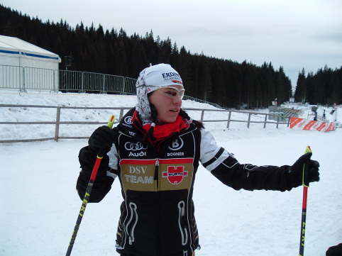 Small - Talk mit den Fans nach dem Rennen