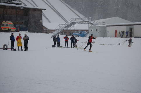 So ruhig ist sonst nicht in der Wachs-area