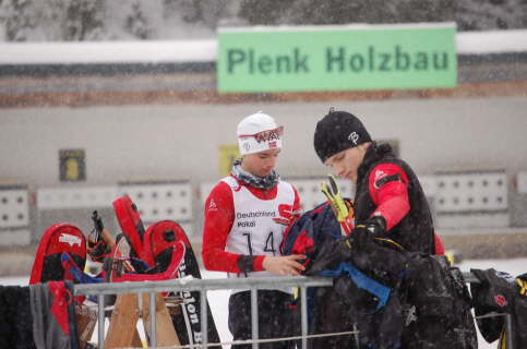 Julian beim Anschie�en