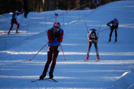 Julian auf dem weg zum zwieten Schie�en
