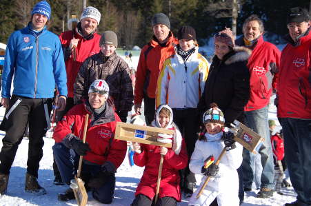 Biathlonfreunde...mit Anna-Maria und Jan