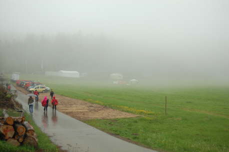 Wetter war bescheiden