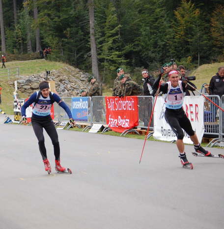 auf den letzten Metern
