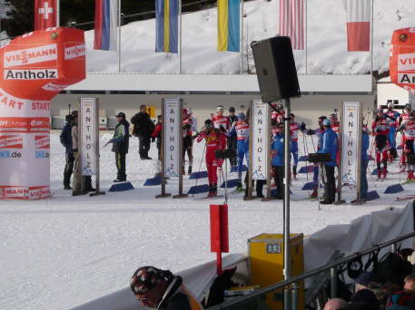 Start zur Herren Verfolgung